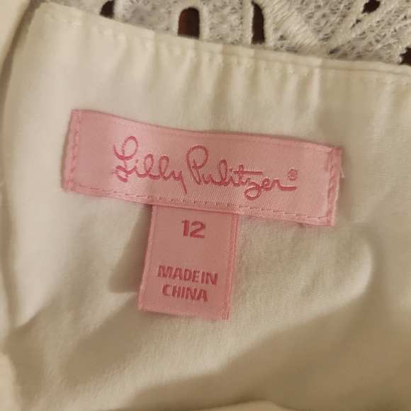 Lilly Pulitzer Cotton Dress Size 8 - Picture 8 of 8
